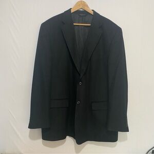 Pronto Uomo Couture 100% Cashmere Blazer 50L Black Mens Sport Coat Classic